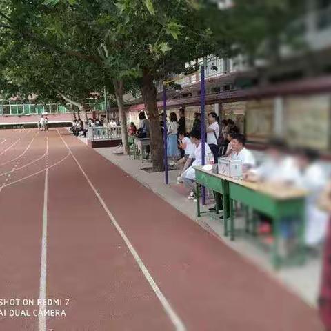 洪楼社区卫生服务站为临汾第四中学新生军训全力提供医疗保障