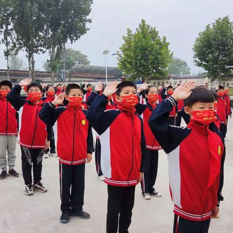 岗头学校六年级甲班九月月报