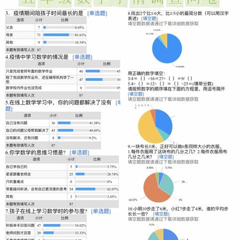 【双减.教学】复课复学，我们携手共进