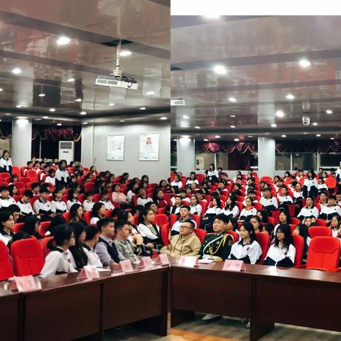 “请党放心，强国有我”﻿——湘南中学2021年下期新团员入团仪式