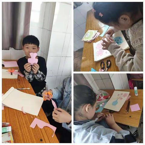 我的花瓶——中龙山小学剪纸社团第四次活动小记