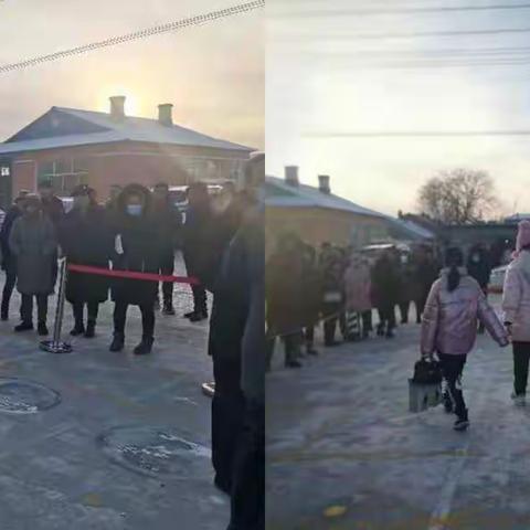 成吉思汗镇中心校假前安全检查