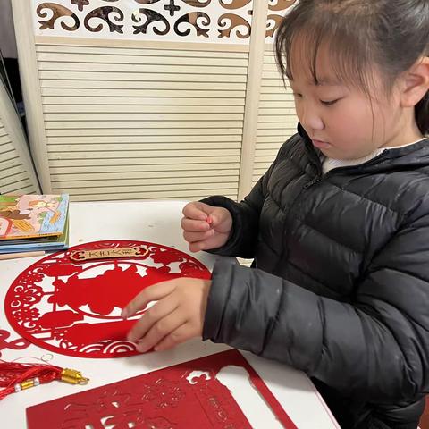 朱可馨的寒假生活