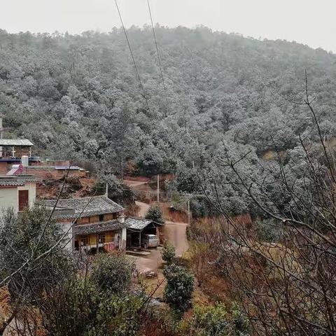 白沙河雪景