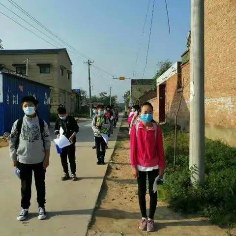 通许县玉皇庙镇付牛岗小学复学第一天
