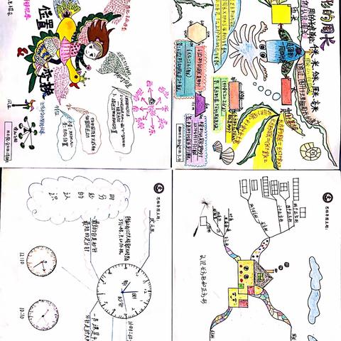 “有序的思维”---爱华双语第五届数学思维导图大赛成果展评系列三（三年级)