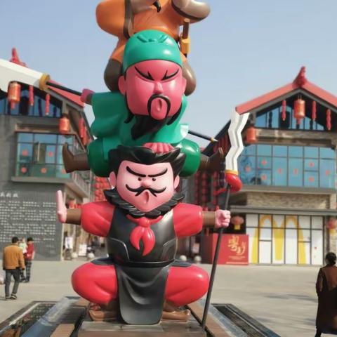 漫步仿古荆街，感受三国情怀