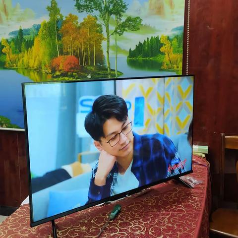 女儿为我买彩电