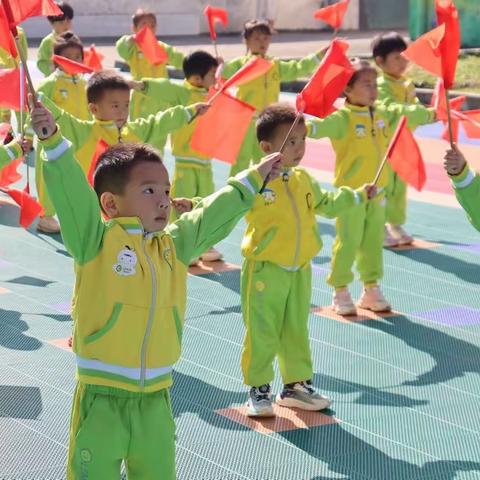 武平县岩前伏虎幼儿园早操比赛