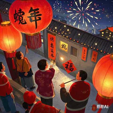 灵蛇献瑞迎新春， 2304班学子谱华章！