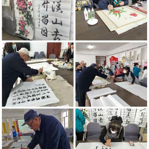 西静党委开展“墨鸣生活、笔舞青春”书法绘画活动