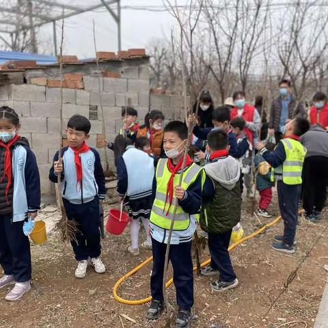 汶城实验小学二六中队 — 育苗行动