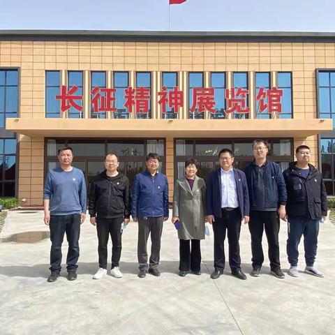 参观商河县贾庄镇长征精神展览馆