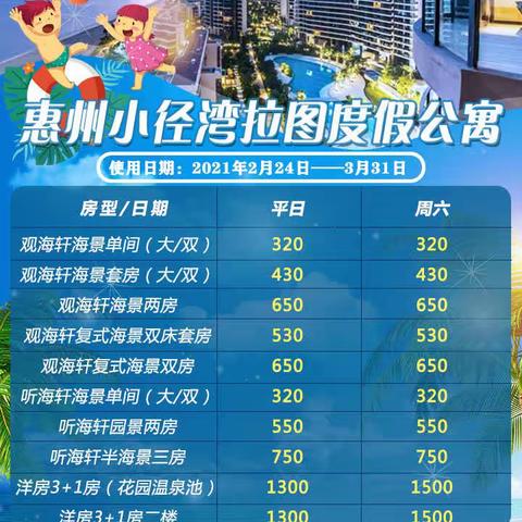 3月大亚湾，小径湾，十里银滩，合正东部酒店