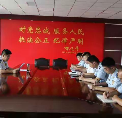 【肥城大队】张传永同志到肥城大队传达重要会议精神部署当前重点工作