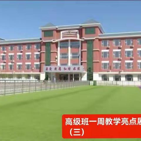 高级班一周教学亮点展示（三）