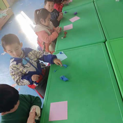 永丰幼儿园大班橡皮泥手工制作美篇