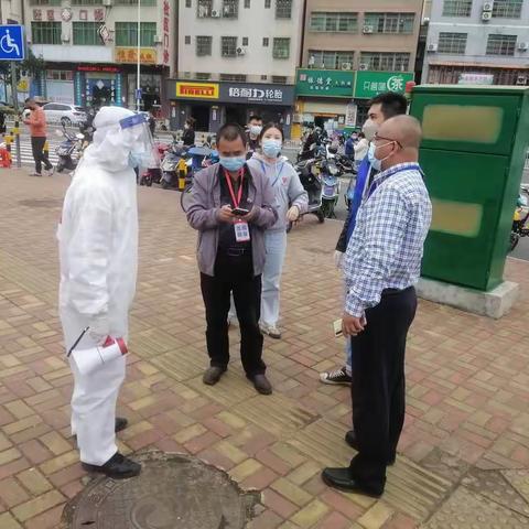 海口市生态环境局秀英分局开展核酸采样点医疗废物收集、贮存、转运和处置巡查工作