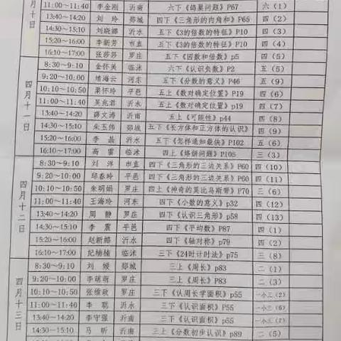 优课共享，“数”说精彩                   ---临沂市小数优质课观摩学习活动