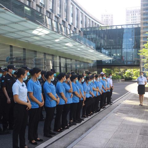 华保盛集团建工大厦服务中心6月工作月报