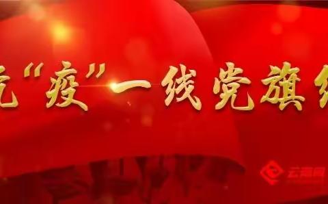 党建引领  同心战“疫”战疫一线党旗红—医技党支部最美逆行者