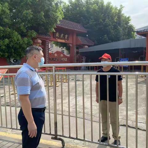 区民宗局开展中秋节期间宗教领域实地督导工作