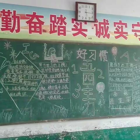 辉县市第一民族学校举行“好习惯成就人生”专项学习活动