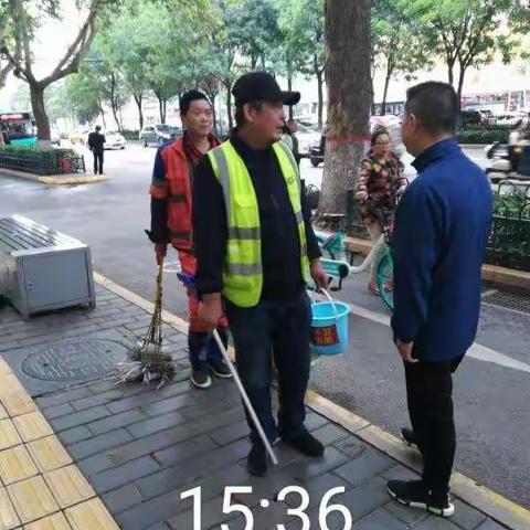 【西安市新城区】长乐中路街道领导坚持带队巡查严格落实节日期间治霾要求
