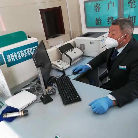 农行退伍老兵坚守疫情防控第一线