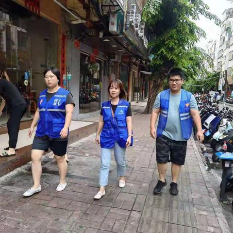 建设街社区国庆期间安全隐患排查整治（10.6）