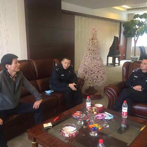 上戍派出所护平安基础大排查工作