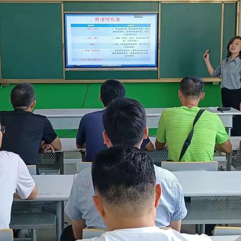 【聚焦新课标，明确新方向】高湖中学开展“学课标、讲课标”教研活动