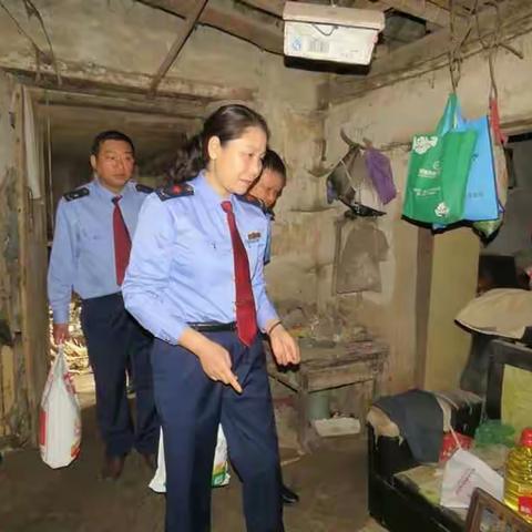市工商局西城分局开展扶贫慰问活动