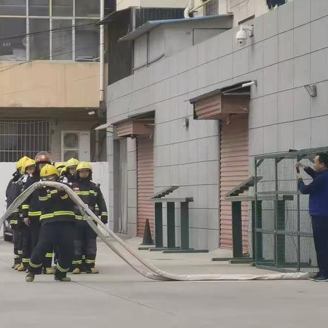 以考促训、磨砺精兵——宜阳北街消防救援站组织开展周考