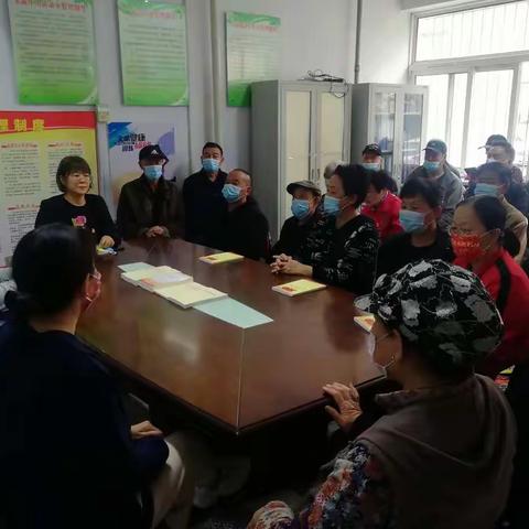 繁荣街道新华社区开展学习党史活动