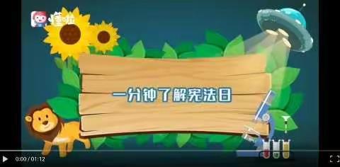 学习宪法，宣传宪法，遵守宪法——徐庄镇实验幼儿园12月4日国家宪法日主题活动