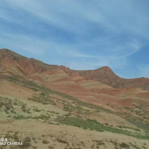 天上现雰虹，地上有七彩，张掖别样美在丹霞——丝路西行之八