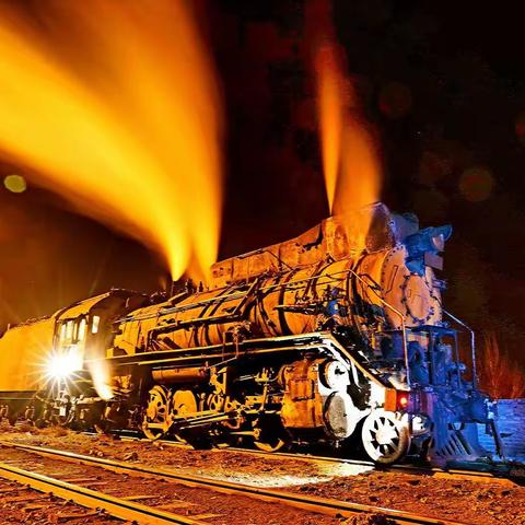 被遗忘的蒸汽火车头