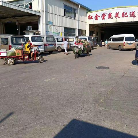 红金堂市场防疫工作概况