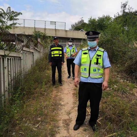 平顺县护路办汛期安全巡查