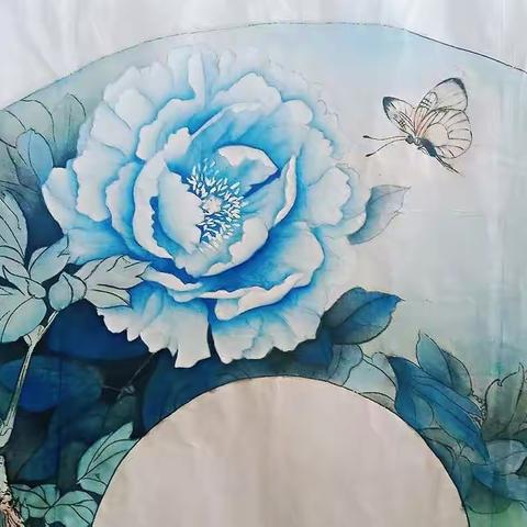 蠡县职教幼教系16级1班工笔画作业展