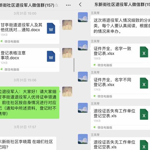 双拥在行动，情暖退伍兵——东新街社区倾心办理优待证，贴心服务退役老兵