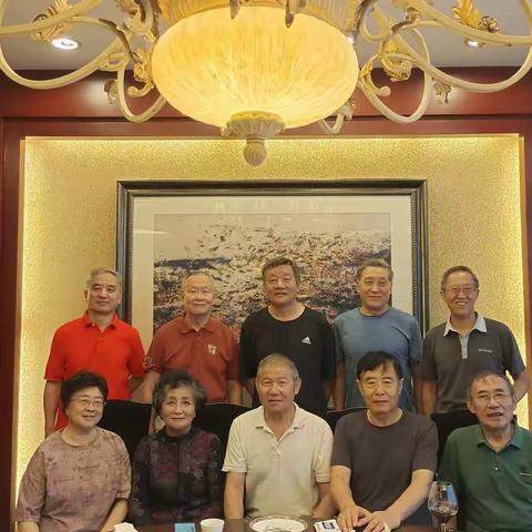 2022年7月7日在学府大酒店欢迎葛维南由上海返济。