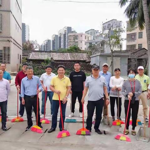 龙华区城西镇大样村委会2022年我们的节日——春节前人居环境大整治活动