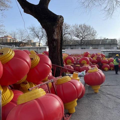 🏮🏮大红灯笼来了，春节不远了