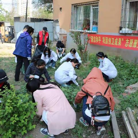 和平区浑河湾街道砂阳南社区“清洁和平 巩固创卫成果”志愿服务清扫日活动