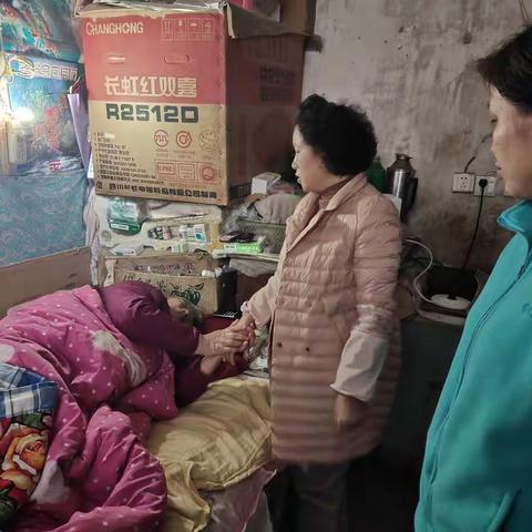 清平办事处汴南社区为“残疾人送辅助器具”