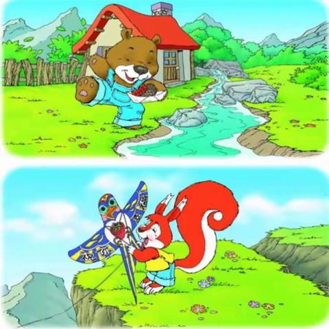 我画的《纸船和风筝》