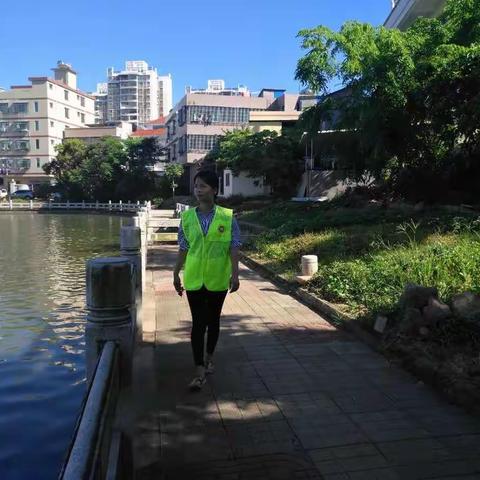三峰社区美舍河保护巡查工作简报（6月3日）
