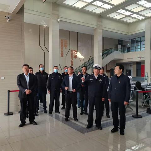 章丘区政协副主席视察城东驾考中心